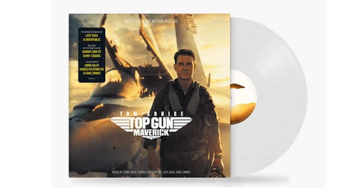 Trilha sonora de “Top Gun: Maverick” será lançada em vinil branco