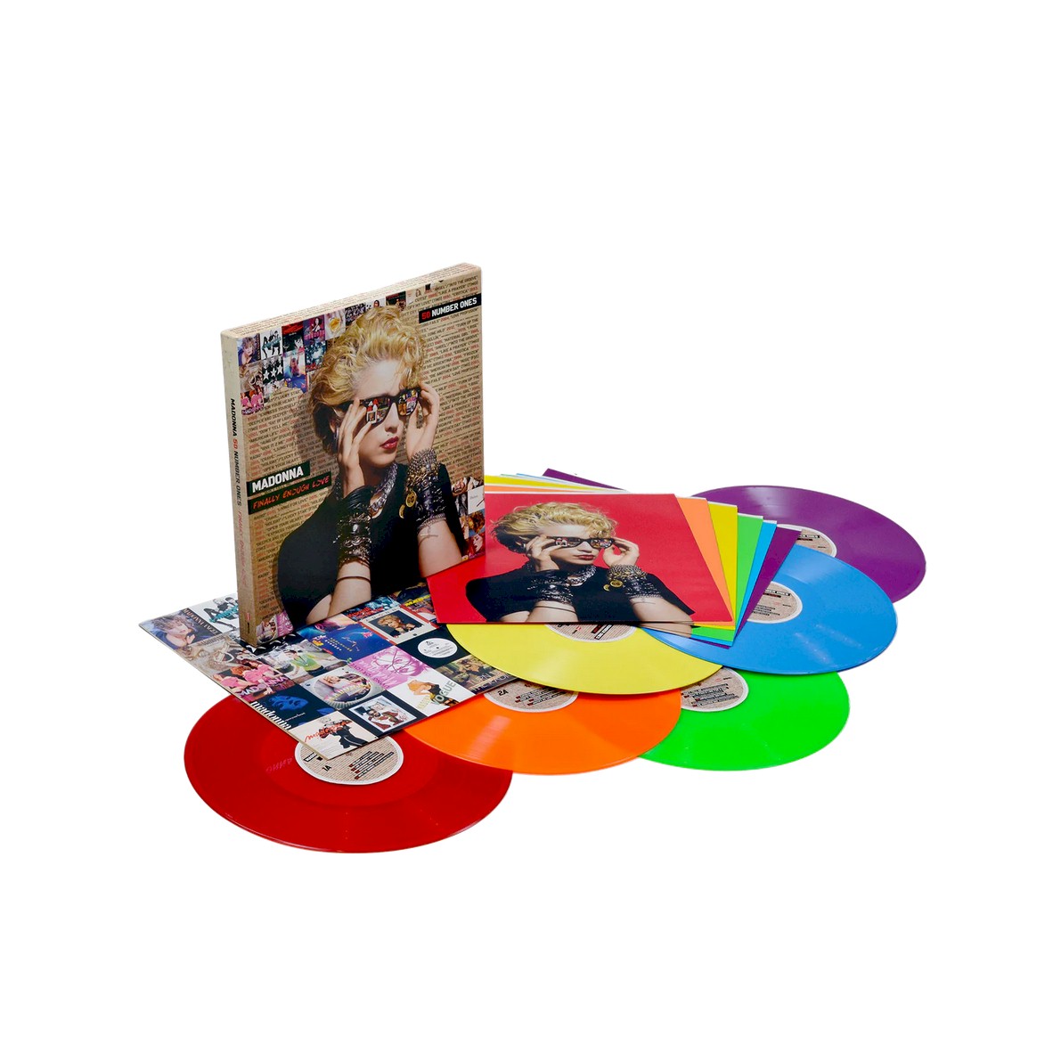 Madonna: 'Finally Enough Love' é lançado em box de vinil com 6 LP's coloridos