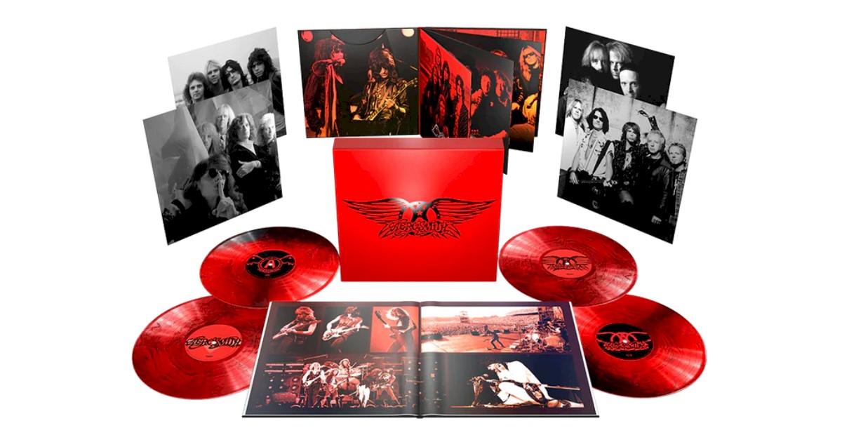 Aerosmith lança 'Greatest Hits' em vinil super deluxe com 4 LP's