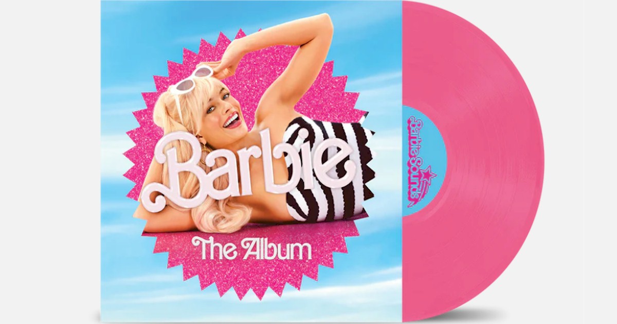 Trilha sonora de Barbie ganha edição em vinil rosa