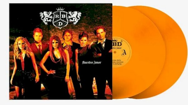RBD lança versão especial de 'Nuestro Amor' em vinil duplo laranja