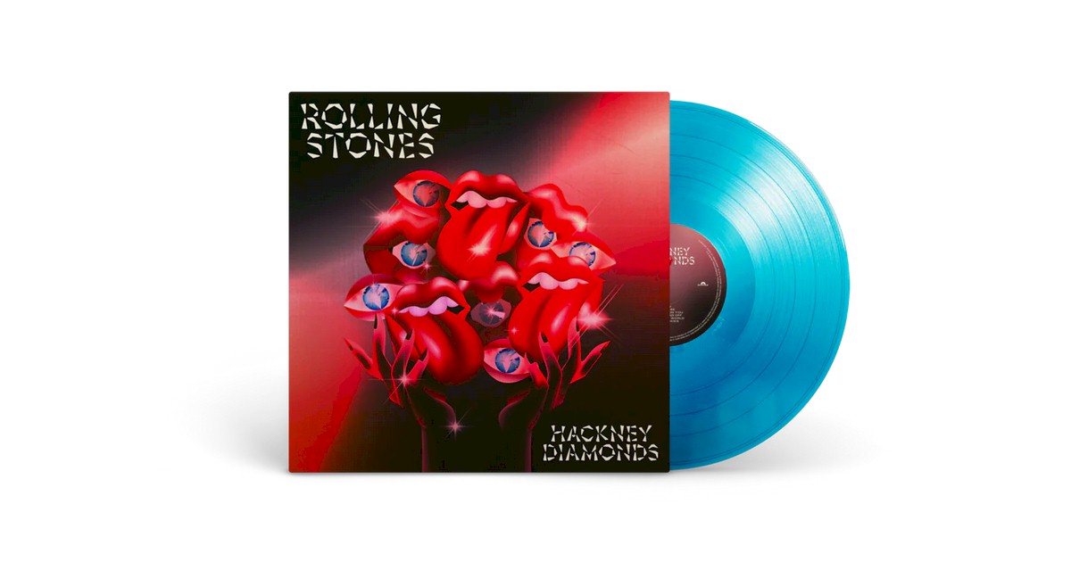 Rolling Stones anunciam a versão em vinil azul de 'Hackney Diamonds' 