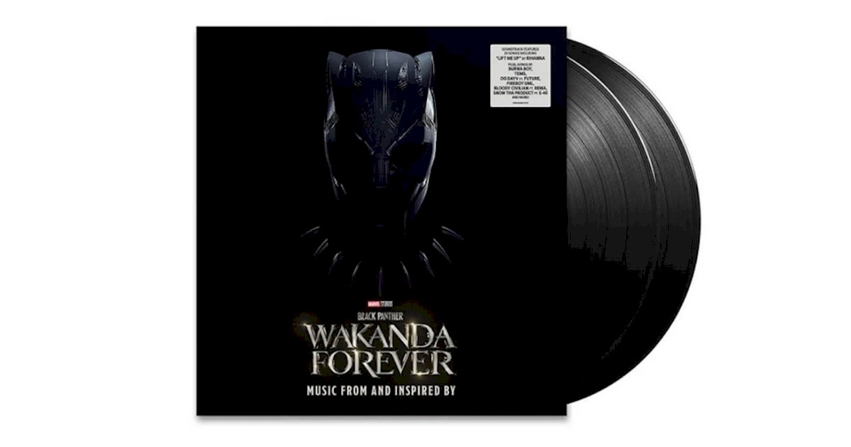 Trilha sonora de 'Wakanda Forever' é relançada em vinil duplo