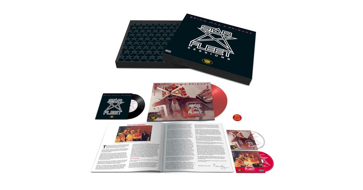 Brian May lança a versão do 40º aniversário de 'Star Fleet Project' em vinil e CD