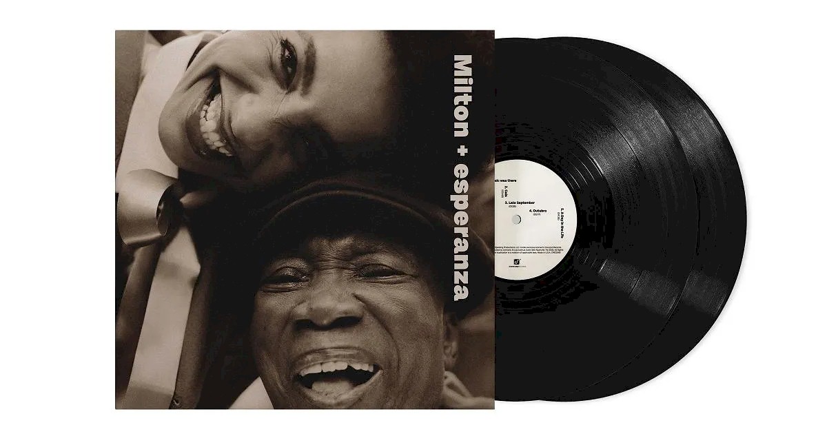 Álbum de Milton Nascimento e Esperanza Spalding ganha edição em vinil duplo