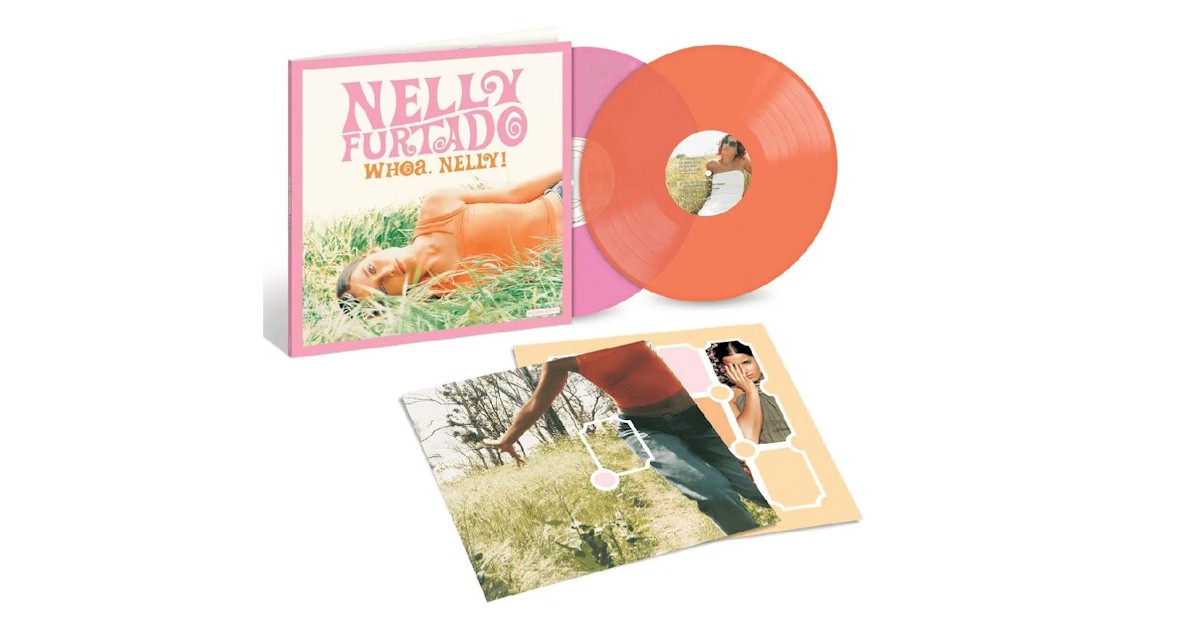 Nelly Furtado relança álbum de estreia em vinil duplo colorido