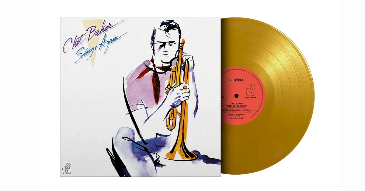 Chet Baker: 'Sings Again' é relançado em vinil amarelo