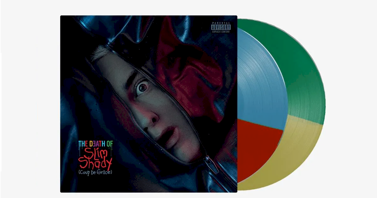 Eminem anuncia 'The Death of Slim Shady' em vinil duplo colorido