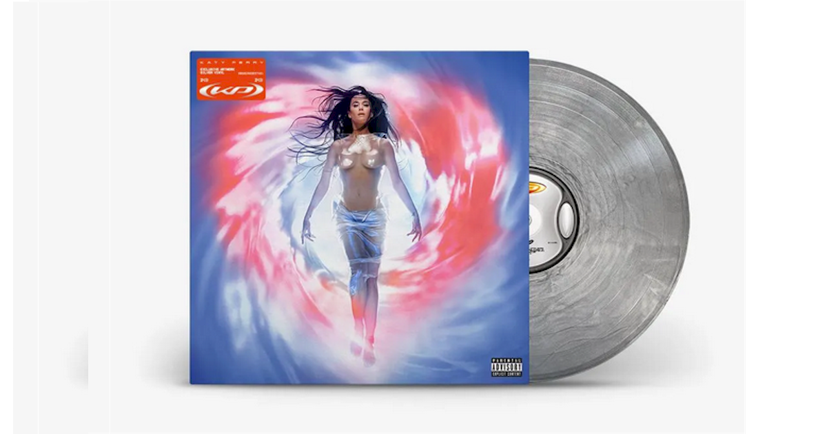 Katy Perry: novo álbum '143' ganha versão em vinil prata