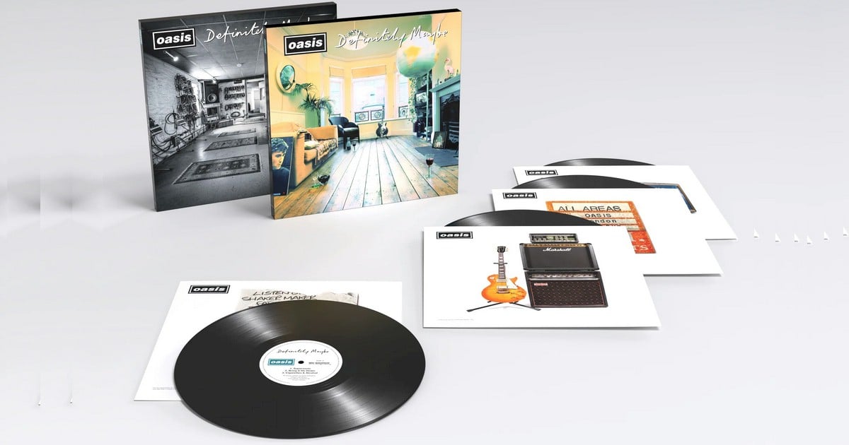 Oasis relança 'Definitely Maybe' em vinil quádruplo com demos