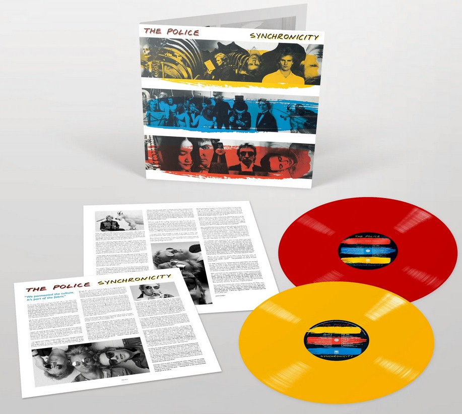 The Police: álbum 'Synchronicity' ganha edição especial em vinil duplo colorido