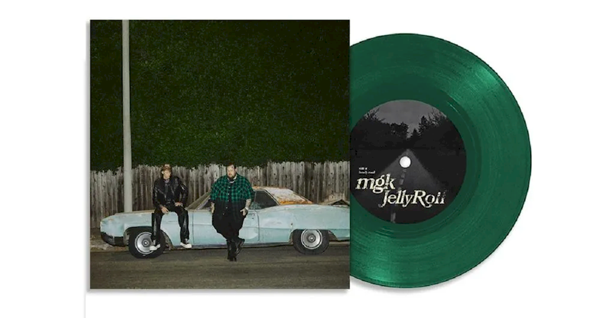 Machine Gun Kelly lança 'Lonely Road' em vinil compacto verde