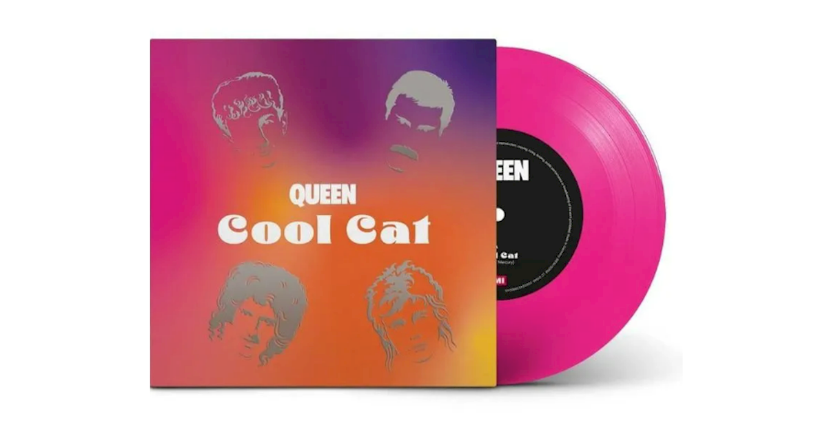 Queen: single 'Cool Cat' ganha edição especial em vinil compacto rosa