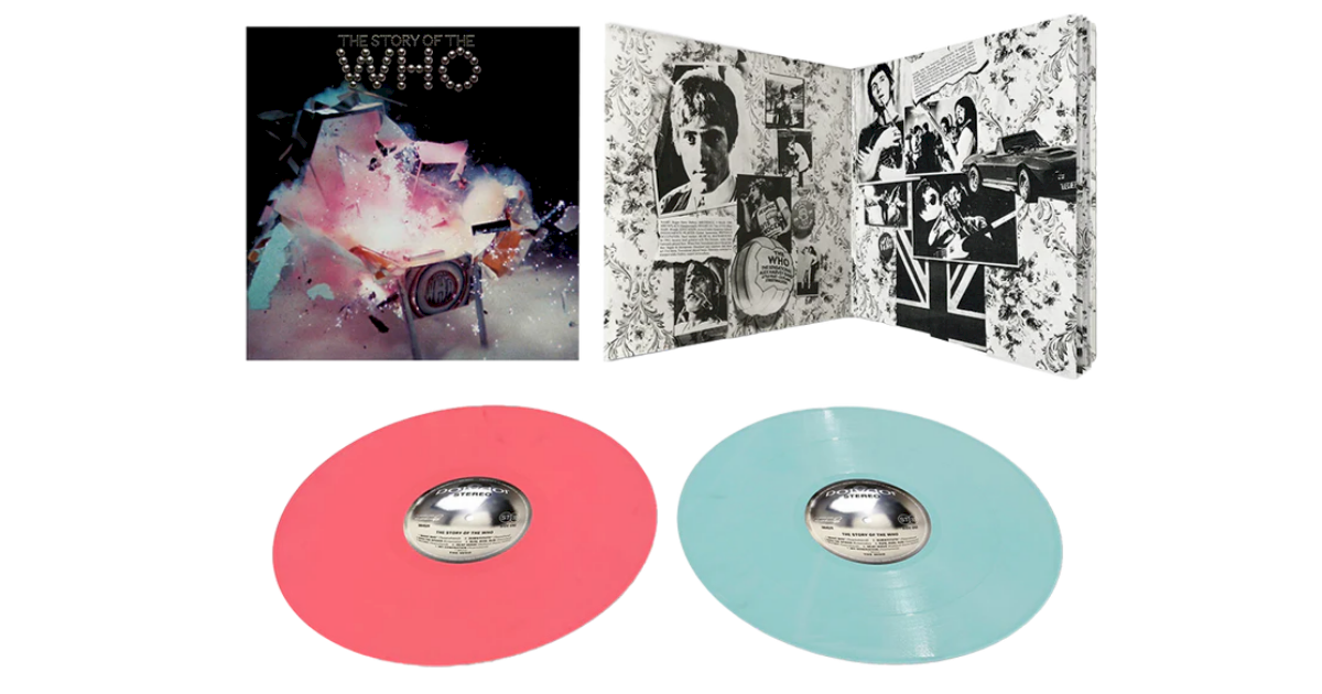 The Who relança 'The Story of the Who' de 1976 em vinil duplo colorido