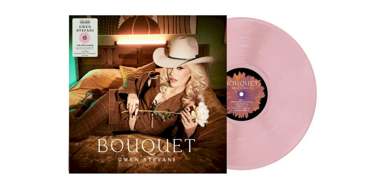 Gwen Stefani anuncia 'Bouquet', seu 5º álbum de estúdio, em vinil