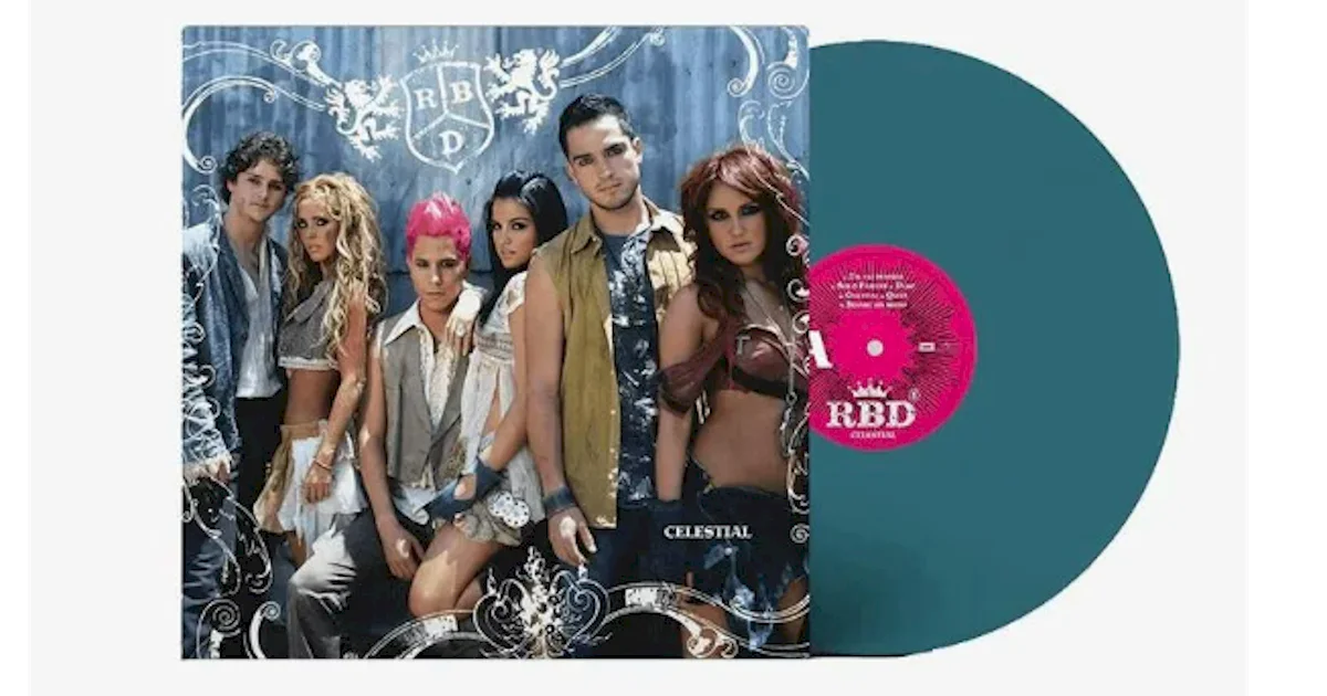 RBD relança ‘Celestial’ em vinil colorido translúcido