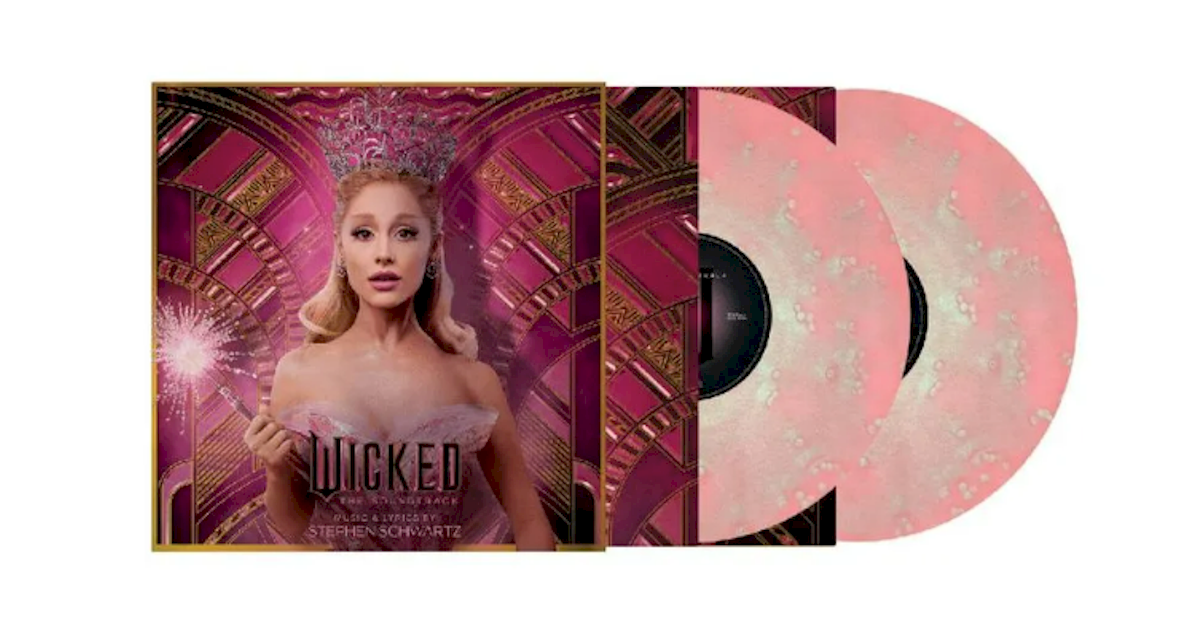 Trilha sonora de 'Wicked' ganha edição em vinil duplo rosa