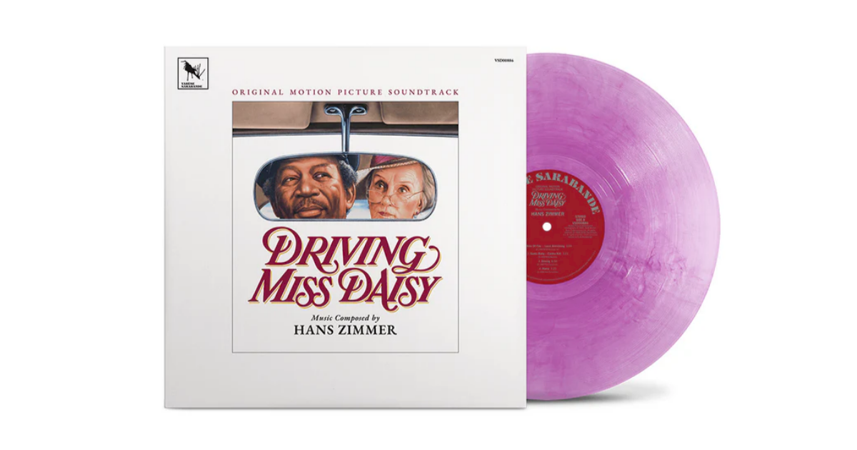 Trilha sonora de 'Driving Miss Daisy' ganha edição em vinil violeta transparente  