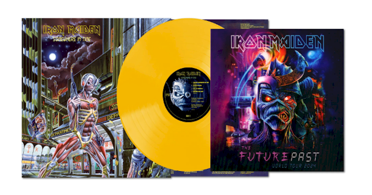 Iron Maiden: clássico 'Somewhere In Time' ganha reedição em vinil amarelo  