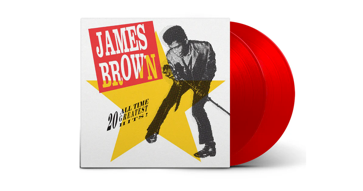 James Brown: coletânea com grandes sucessos é relançada em vinil duplo vermelho  