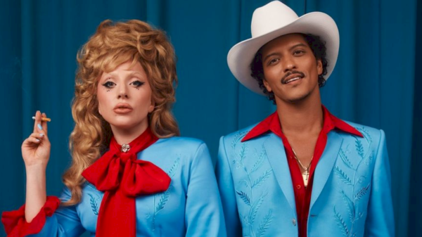 Lady Gaga e Bruno Mars relançam 'Die With a Smile' em vinil compacto  