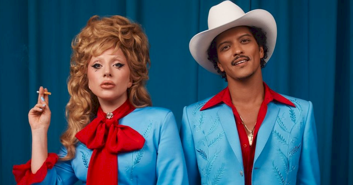 Lady Gaga e Bruno Mars relançam 'Die With a Smile' em vinil compacto  